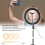 Versatile Ringlight With Evenly Distributed Light, Content Creation Tool For Sturdy Desktop Design, Adjustable Halo Light Offers Brighter 7
