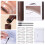 Brow Brilliance: Αδιάβροχο κιτ σφραγίδων φρυδιών με δυνατότητα κάλυψης για καθημερινή 4