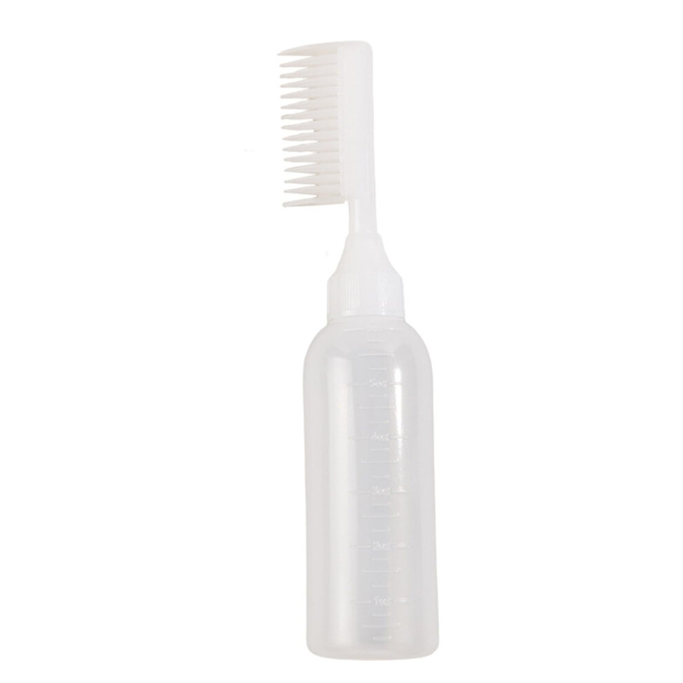 Hair Dye Applicator Bottle with Root Comb for Precise Root Coloring and Even Dye Distribution