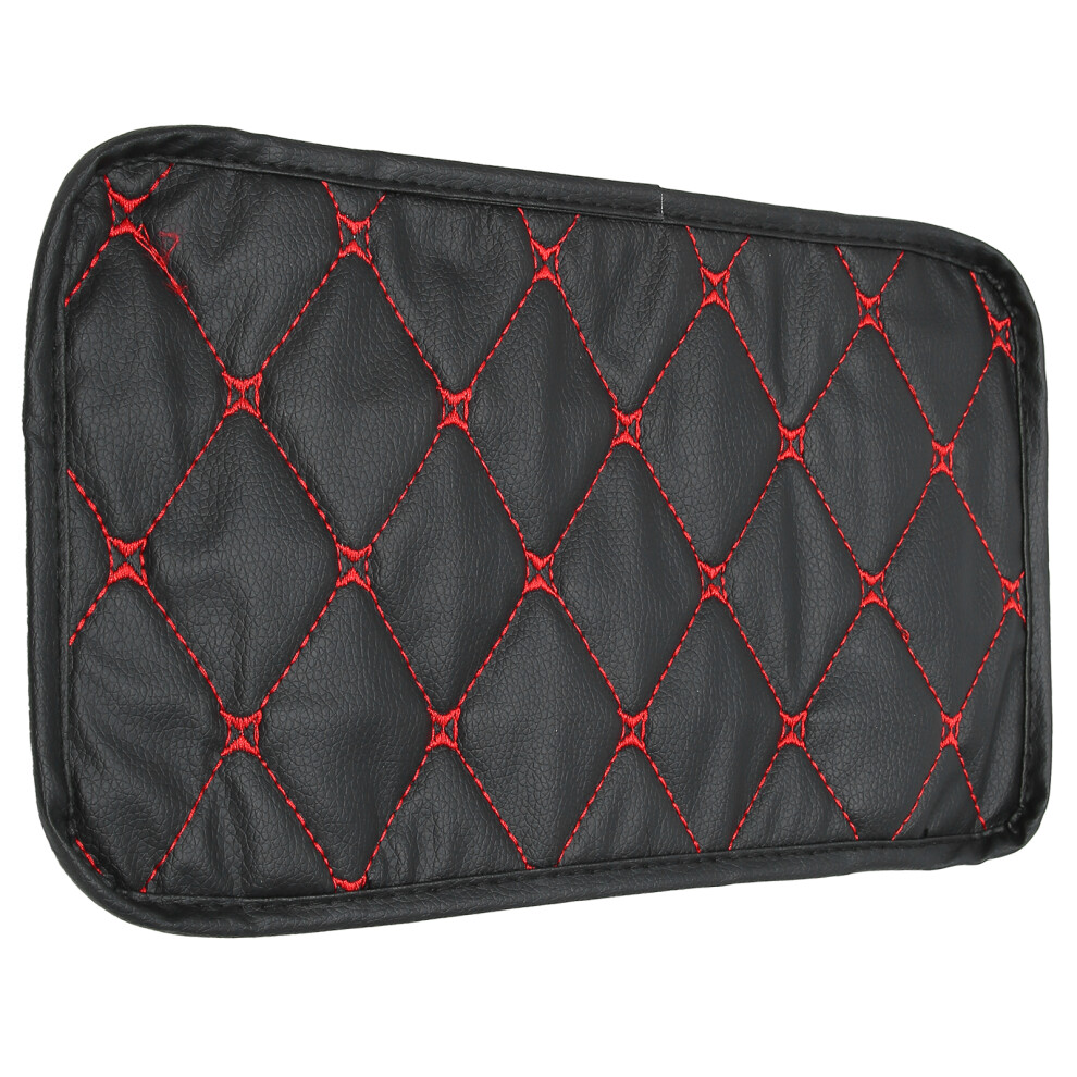 Universal Pu Armrest Box Mat Waterproof Dustproof 29X17cm Black 5001378271691