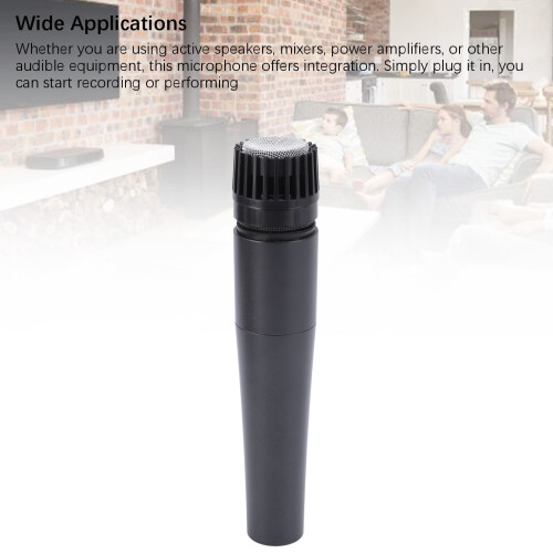 Wired Dynamic Cardioid Microphone for Live Sound - Handheld, 600Ω 2