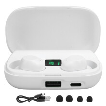 Wireless Earbuds, Bluetooth 5.1 With 1500Mha Battery Life, Waterproof For Swimming And Rainy Weather, Bone Conduction Technology, Open Ear Design For