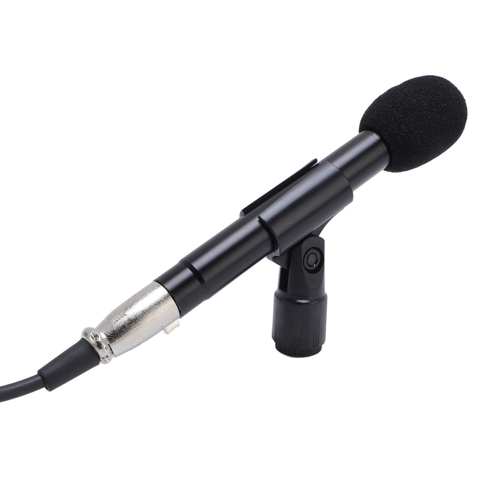 Small Aluminum Condenser Microphone With Clip, Noise Reduction For Instruments 7901378272736