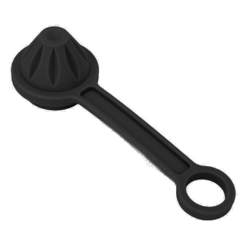 Universal Silicone Dive Regulator Dust Cap for First Stage YOKE Black