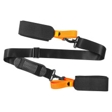 Ski Strap And Pole Carrier Tie Adjustable Cushioned Shoulder Sling Portable Ski Gear Accessories For Adults And Teens
