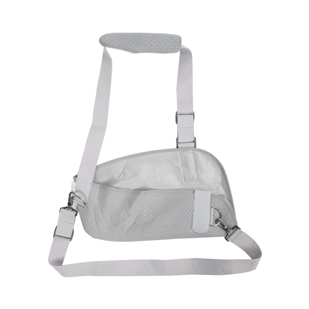Comfortable Arm Sling, Breathable Mesh Provides Adjustable Fixability And Strong Stability, Detachable Support Plate For Enhanced Shoulder Immobiliza