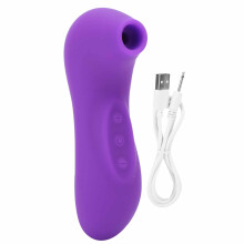 Estimulador clitoriano revolucionario de pulsación de aire, vibrador clitoriano de ondas de presión sin contacto de silicona, vibrador