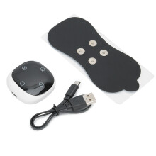 Électrodes TENS sans latex pour appareils rechargeables, électrodes hydrogel auto-adhésives non irritantes, durables et conductrices, compatibles