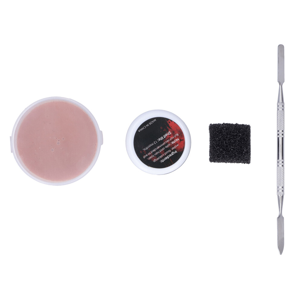 Non Toxic Fake Moulding Skin Wax For Halloween Makeup, Special Effect Modeling Wax With Safe Use And Natural Look, Stage Performance Scar Wax