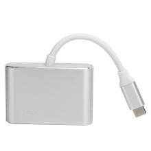 HDMI Adapter, USB-C to HDMI Converter, Digital AV Multiport with High Speed Transfer and Power Delivery for 4K Video, Plug and Play