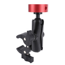 Multifunction RV Ladder Mount Red ABS Aluminum Alloy Adjustable Clamp