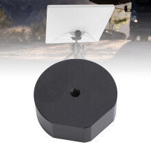 Satellite Antenna Tripod Adapter with Ball Head, Aluminum Alloy Mount, Black