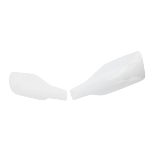 White ABS Motorcycle Hand Guards for CRF250L and More