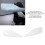 White ABS Motorcycle Hand Guards for CRF250L and More 2