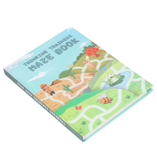 24 Challenges Maze Workbook for Kids Ages 2-8, Hand-Eye Coordination & Problem Solving 1