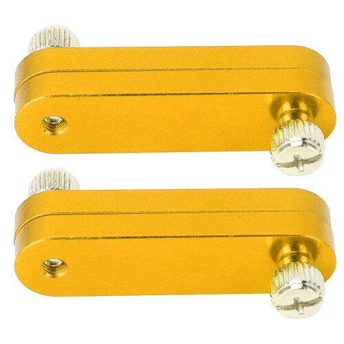 Durable Gold Aluminum Positioning Blocks for Accurate Measurements 1