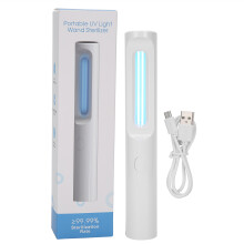 Portable UV-C Germ Killing Wand Chemical Free Lightweight Disinfecting Tool With USB Charging Built In Light Variety Of Uses Air Purification