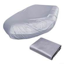 Heavy Duty Inflatable Boat Cover for Kayaks Waterproof Oxford Cloth With Reinforced Edges Drawstring Size 380x94x46 cm