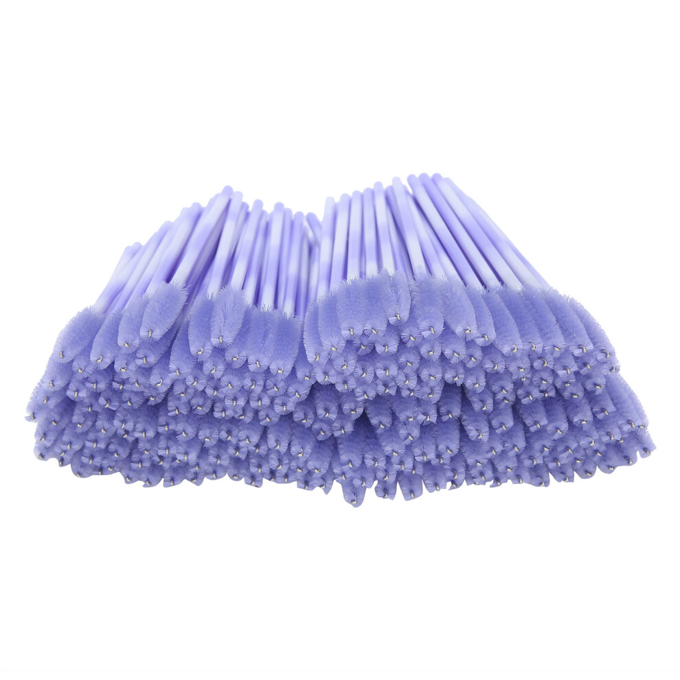 Elegant Eyebrow Brush With Crystal Handle For Precise Grooming, Soft Fiber Bristles For Gentle Use On Sensitive Areas, Hypoallergenic Material Ensure