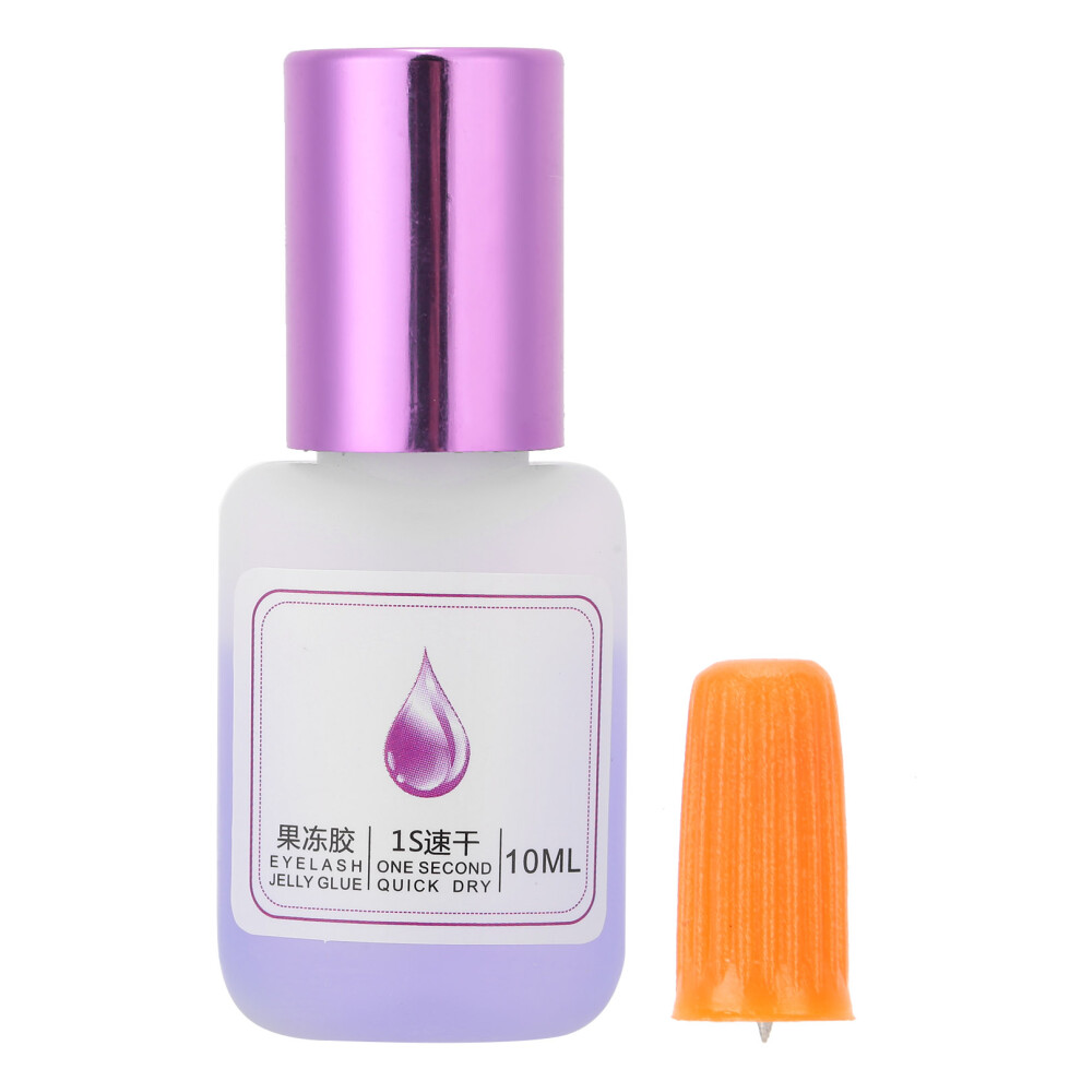 Professional Eyelash Adhesive, Transparent Eyelash Extension Glue Extra Strong Evolution, Low Odor Eyelash Extension Glue for Salon Use with