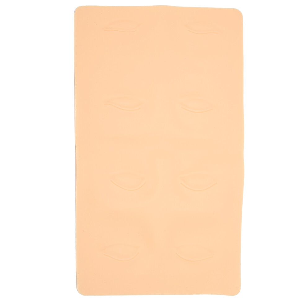 Realistic And Helpful Practice Skin For Eyebrow Tattooing, Hypoallergenic Food-Grade Silica Gel Ensures Safe, Reusable Sessions, Enhance Skills With