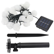 Dazzling Solar String Lights, Eco-friendly Outdoor Decorative Lighting, Waterproof LED String Lights, Multi-mode Solar Lights for Garden and Patio