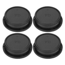 Ochrana snímače, kryt objektivu, vodotěsný, prachotěsný, krytka těla fotoaparátu, kompatibilní s bajonetem Canon FD, vysoce kvalitní plast,