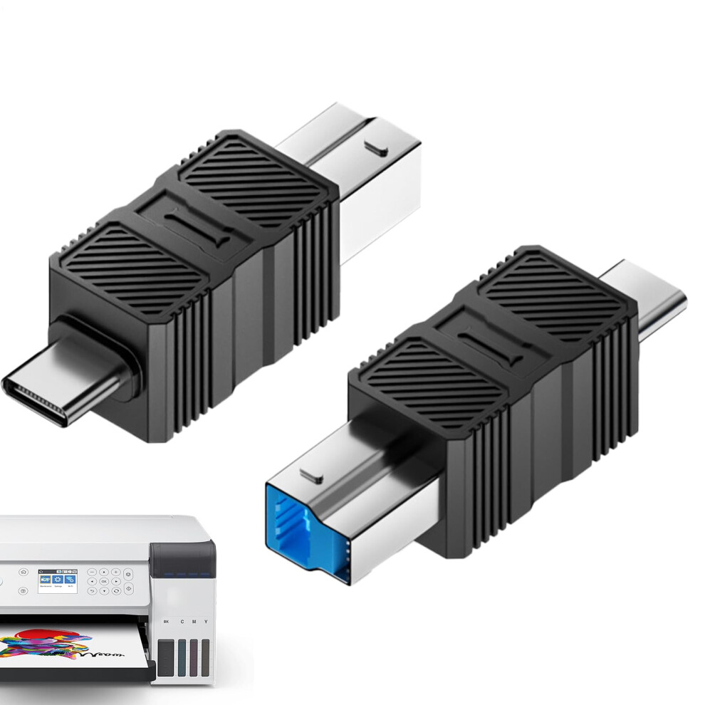 Hard Drive Adapter Usbc To Usbb 3.0 Type B Plug And Play For Scanner Hub Laptop Tablet Docking Station 9382693126320
