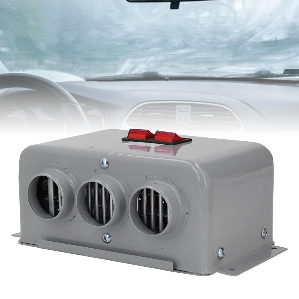 3 Hole 24V 600W Car Heater Windshield Defroster, Low Noise, Size 23X12x9.5cm 4941378288248