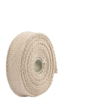 Exhaust Heat Wrap 5M Fiberglass Heat Shield Tape for Motorcycle Headers with Stainless Ties