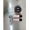 Portable Karaoke System with RGB Lights, 2 Wireless Mic 1200mAh 4