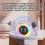 Portable Karaoke System with RGB Lights, 2 Wireless Mic 1200mAh 11