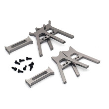 Aluminium Alloy  RC Car Jack Stands Kit för 1/18 1/24 RC Crawler SCX24 AX24 TRX4M FCX24