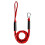 Dock Line Rope Heavy Duty Marine Elastic Mooring with Rustproof Hook Red Black 2pcs 1