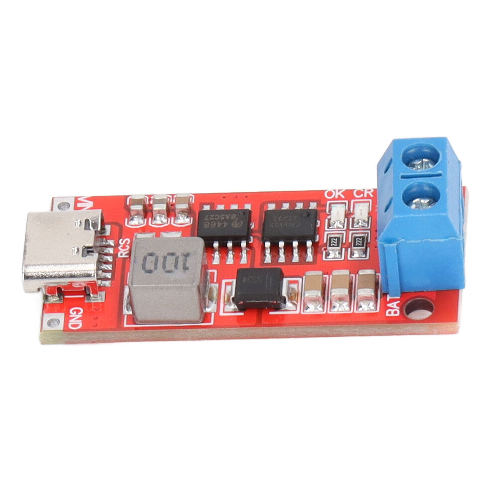4S Li-Ion Battery Charger Module 16.8V 4A Boost Type-C Red 4981374751209