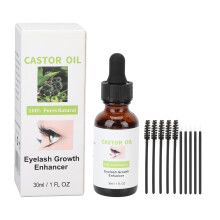 Bio-Rizinusöl, kaltgepresst und reich an Fettsäuren – für dichte Wimpern und intensive Hautpflege. Hochwertige, vegane und tierversuchsfreie