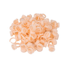 Premium Pigment Glue Rings for Lash Artists, Soft Silicone Disposables with Fine Pigment Control Ideal for Tattoo and Permanent Makeup Work (Stable C