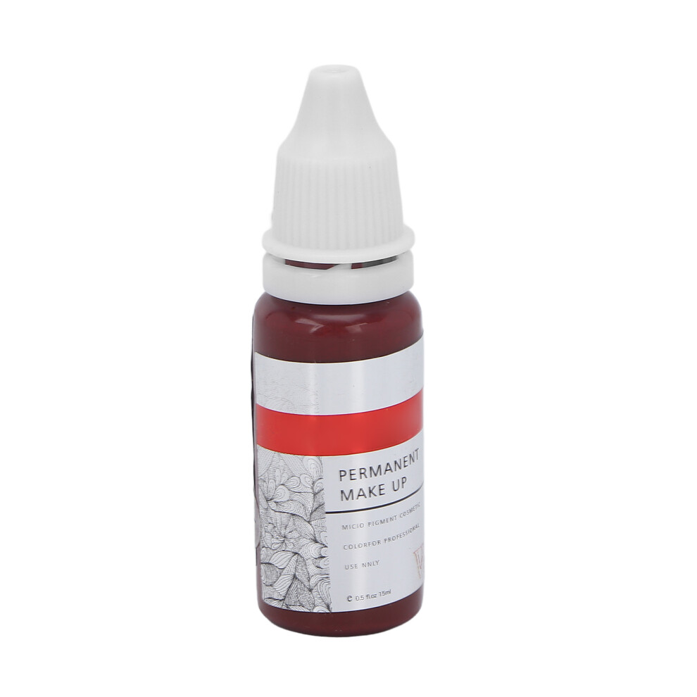 Professional Use Permanent Pigment Makeup, Sealed Storage, Natural Color Rendering 15ml (Easy To Carry) For Halloween Parties For Nightclubs