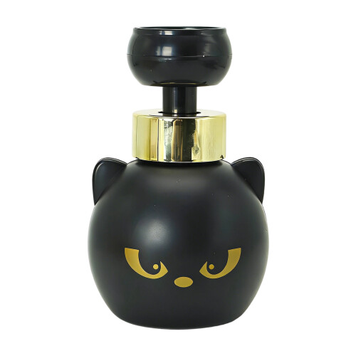 Distributeur de savon en mousse rechargeable en forme de-Noir