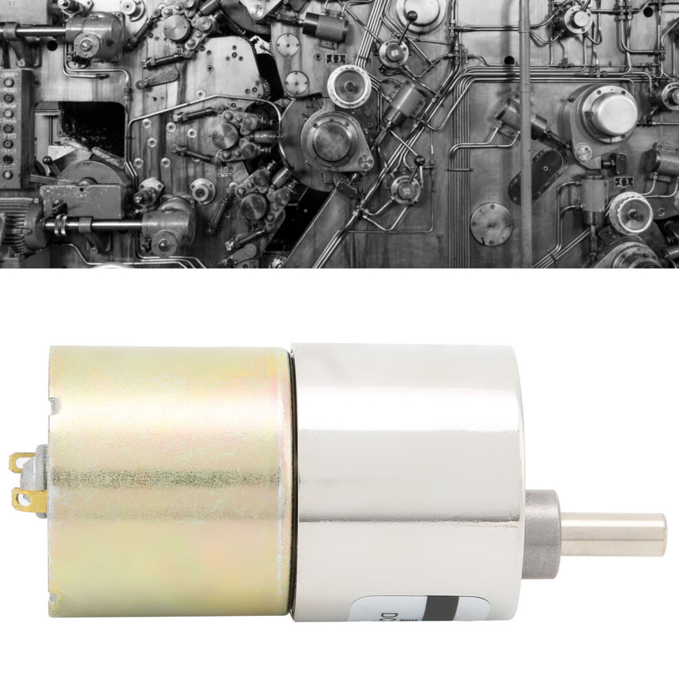 Adjustable 12V Speed Reduction Micro Motor With Bracket Xd-37Gb520 600Rpm 7651378305964