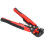 Self-Adjusting Crimper for Wire Stripping, Durable Construction Multi Function Tool with TPR Handle Ergonomic Design Suitable for Copper Aluminum 5