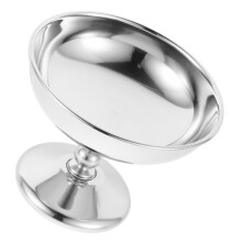 Stainless Steel Dessert Cups Elegant Party Serving Bowls for Snacks Yogurt Pudding Footed Design