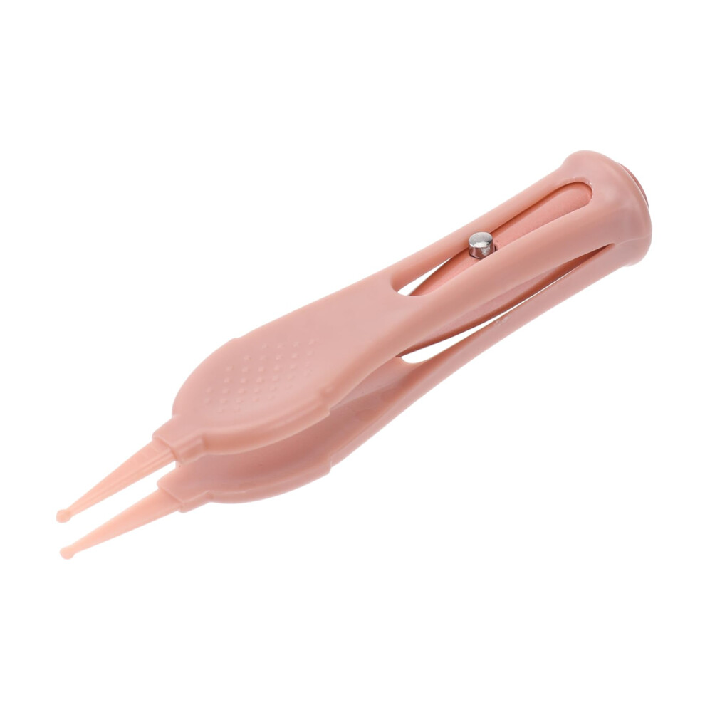 Ear and Nose Cleaning Tweezers with LED Light Precision Tip and AntiSlip Grip â Pink