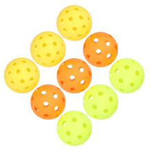40/26 Löcher Indoor Outdoor PE Pickleball-Bälle, 72mm, 9er-Pack
