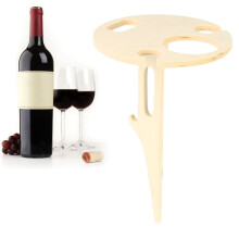 Faltbarer Holzwinetisch für Outdoor-Picknicks, 576g