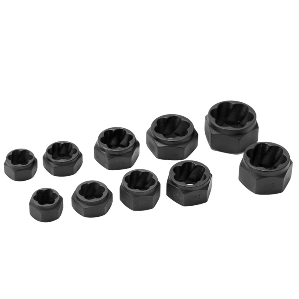 10Pcs Damaged Bolt & Nut Removal Tool Kit Â Easy Repair For Broken Screws 6921378316095