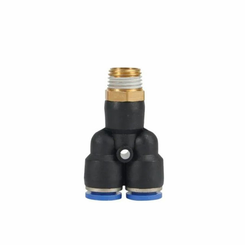 Pneumatic Quick Connect Fittings 14Mm Brass Air Hose Connectors 3/8 Thread Multifluid Copper 9199774466639