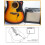 Plastic Ukulele Pickup MP20, 6.35mm Interface, Compact Design 2