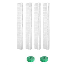 4 Piezas de Postes de Musgo de PláStico para Plantas Monstera, Postes para Plantas Trepadoras, Soporte para Plantas de Interior
