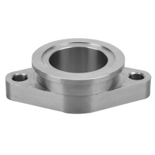 38mm Stainless Steel Flange Adapter for Wastegate, Silver